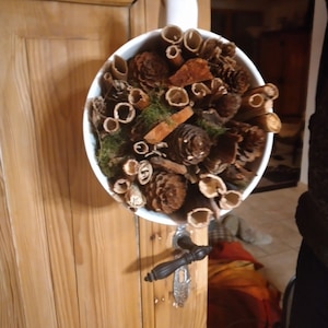 Plant bowl, insect hotel