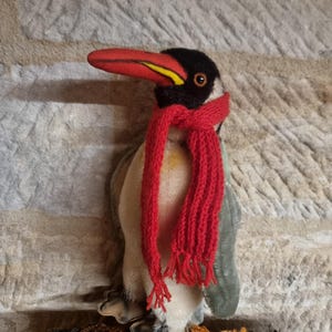Stofftiere von Steiff , Vintage Pinguin von Margarete Steiff