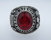 82nd Airborne Division Ring , Sterling Silver 925 , Gift , Military Ring , Airborne