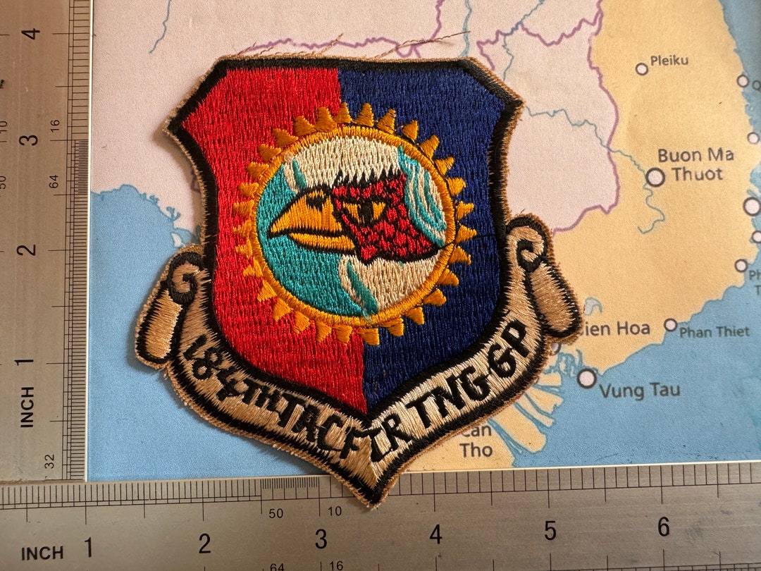 PATCH , USAF 184th Tactical Fighter Training Squadron Patch , S2-501 - Etsy