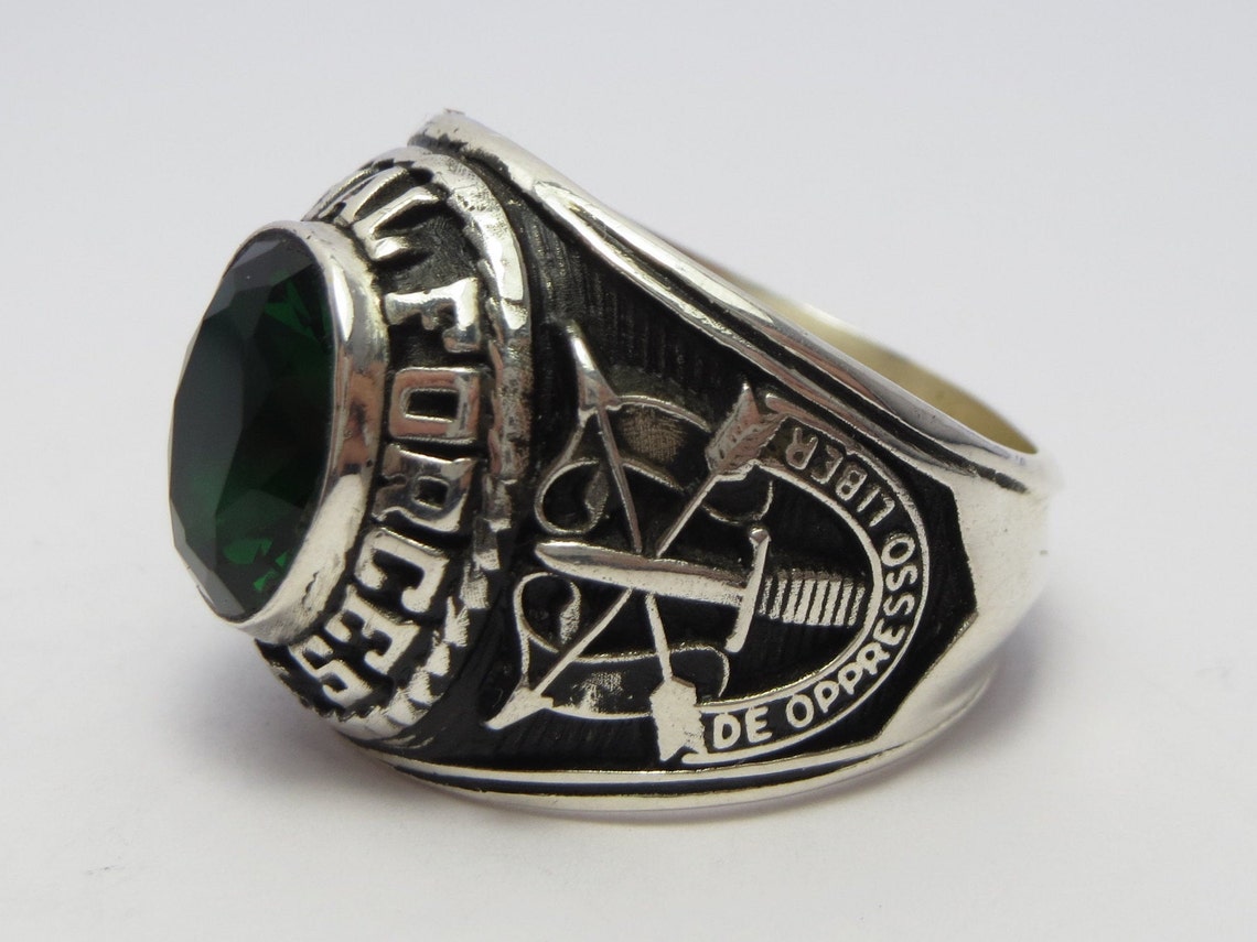 US Special Forces Ring Sterling Silver 925 Gift Military Etsy