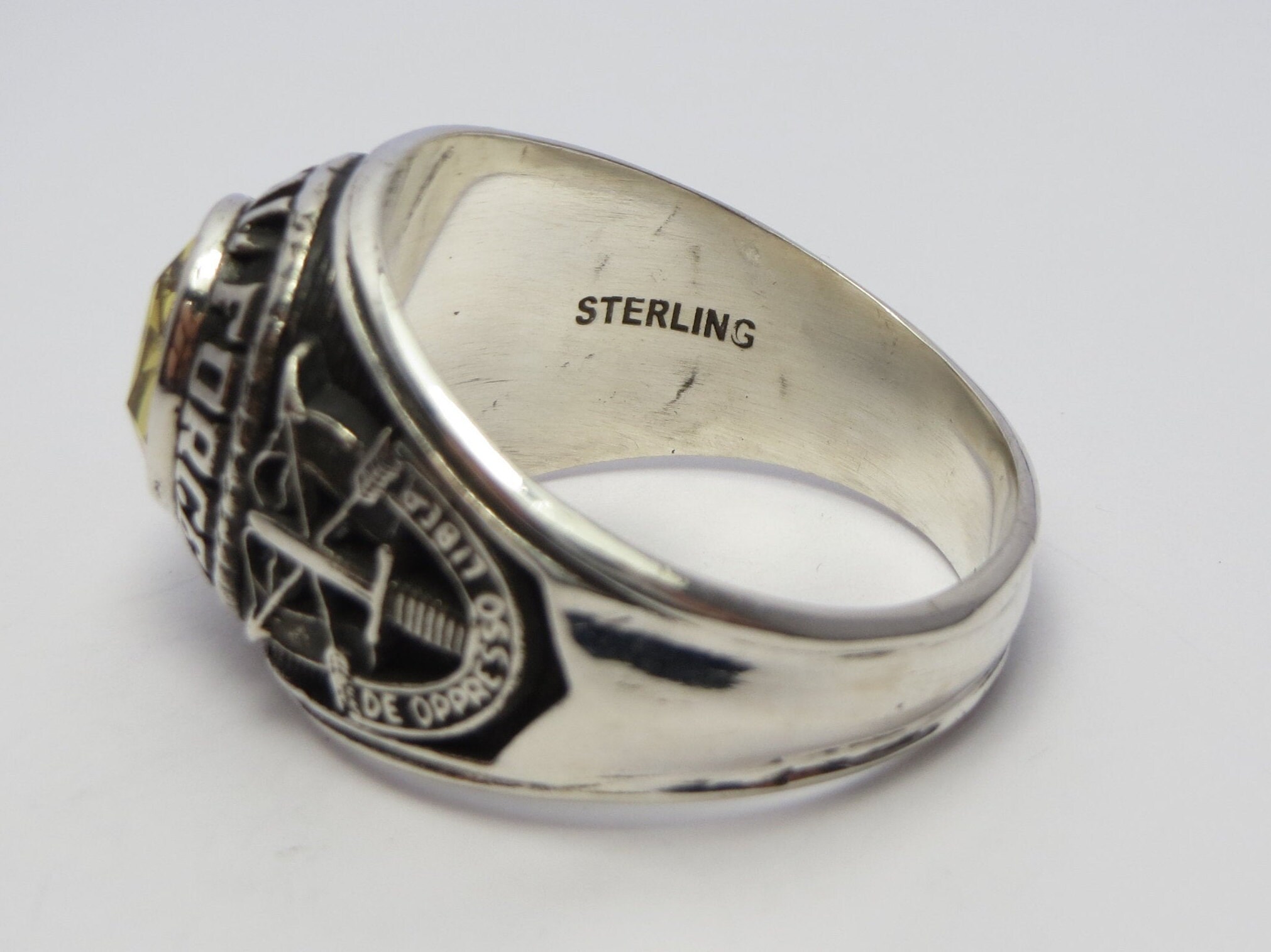 US Special Forces Ring Sterling Silver 925 Gift Military Etsy
