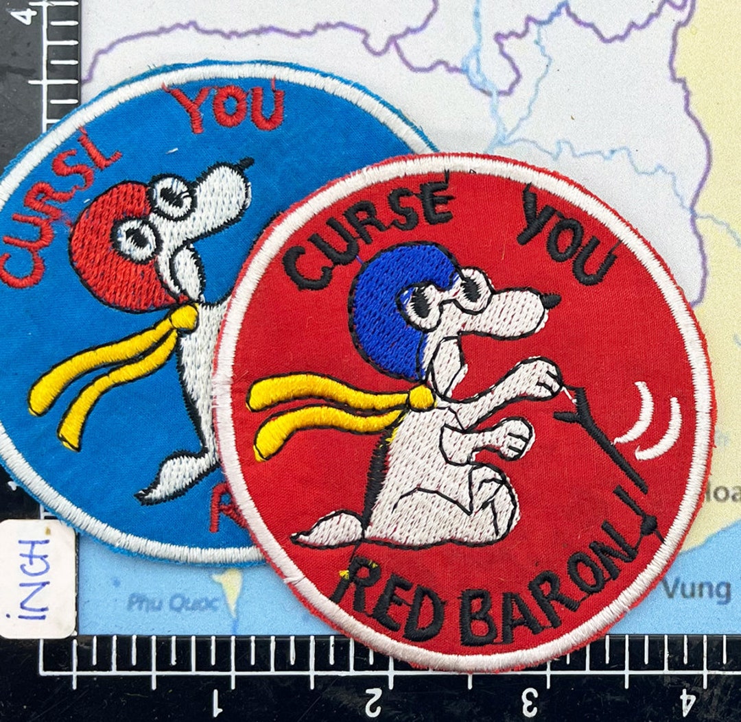 Patch Plus 1 , Snoopy Patch , Usaf , Curse You , Red Baron , Snoopys ...