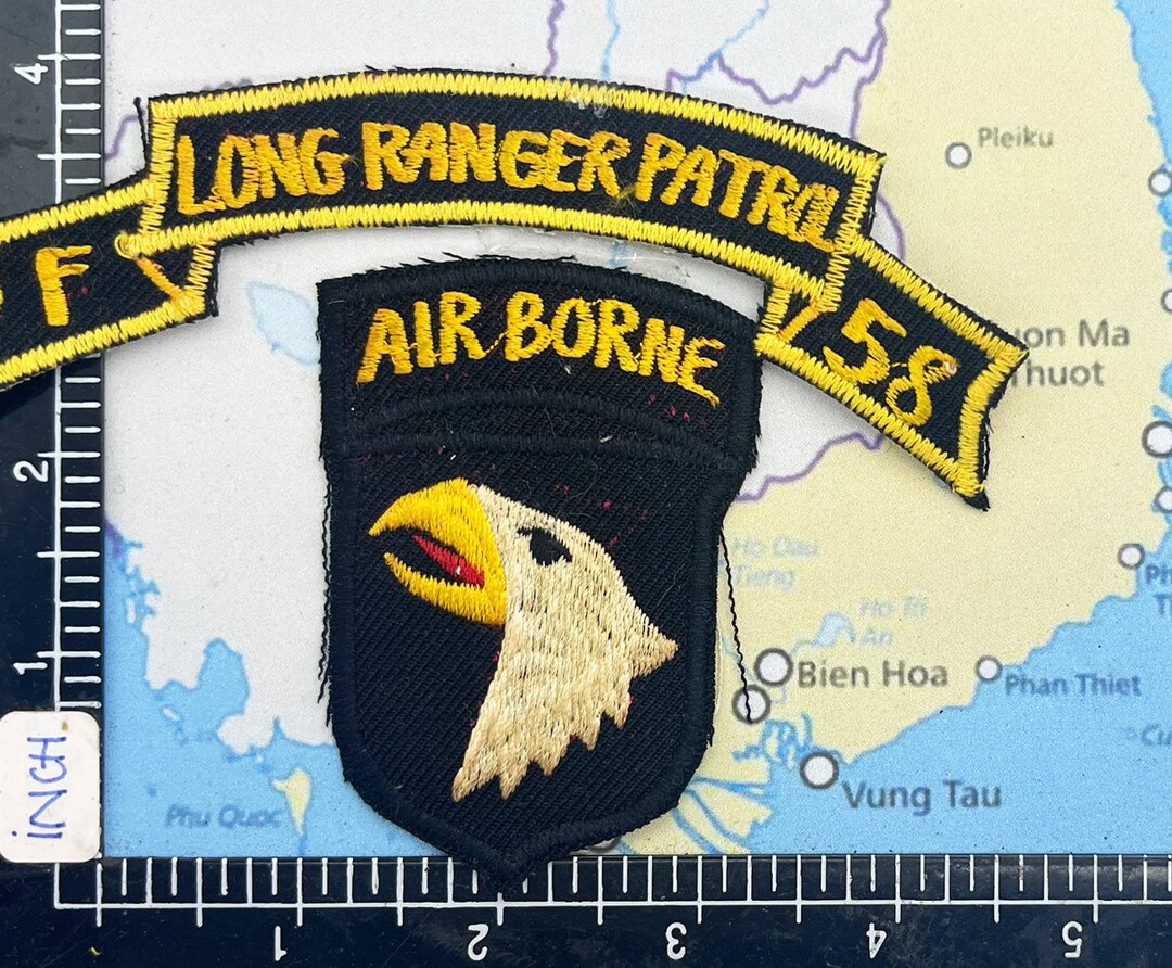 Patch Plus Tab , Long Ranger Patrol , 101st Division , 58th , Airborne ...