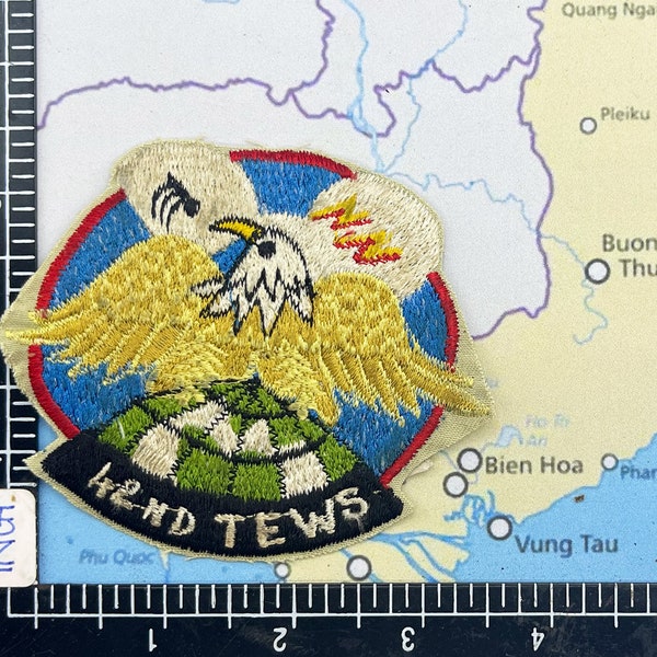 patch , USAF 42nd TEWS Vietnam Patch , t5-307