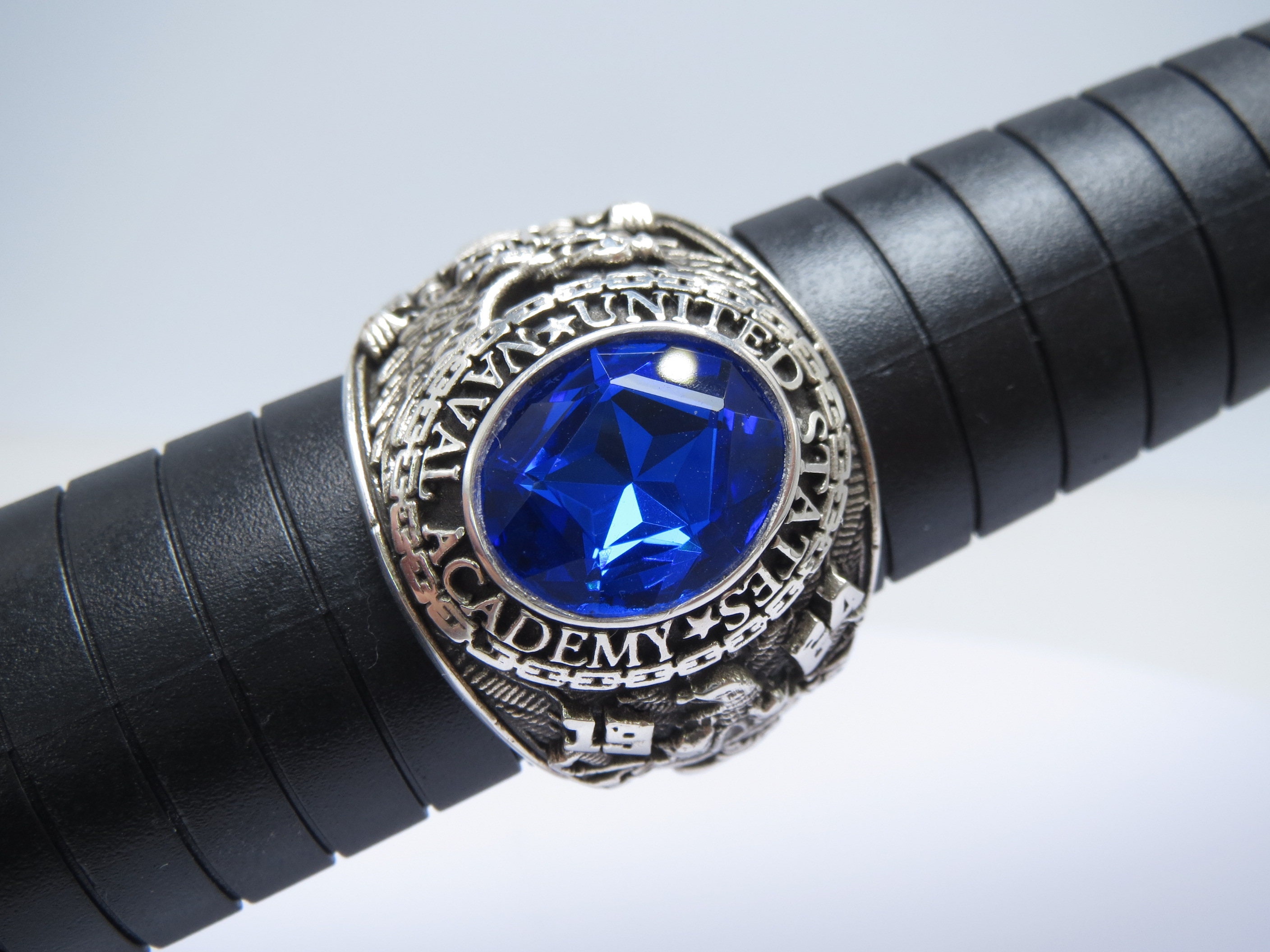 1964 US Naval Academy Ring Sterling Silver 925 Military Etsy