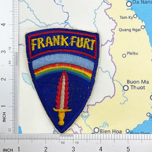 patch , frankfurt us army germany , occupation force patch , Europe patch , t3-441