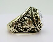 1775 , US Army Ring , America 39 s , ARMOR , USCG , Sterling 10KP Gold Plated , Military , Army , Gift , Military Ring , Airborne