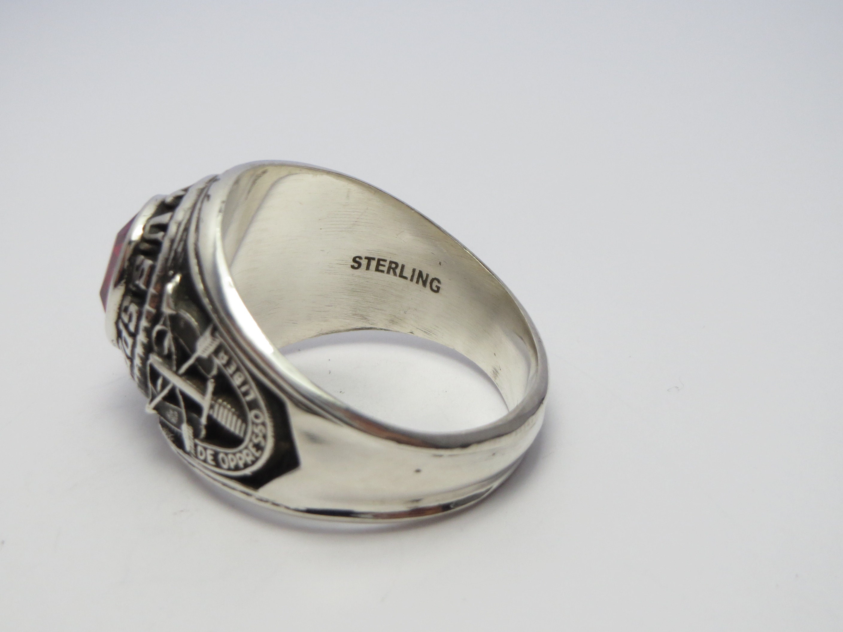 US Special Forces Ring Sterling Silver 925 Gift Military Etsy