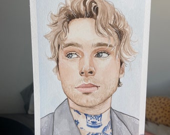 ルーク・ヘミングス オリジナル水彩画