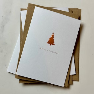 Cartões de Feliz Natal, pacote de cartões de Natal de luxo, Cartões de Natal feitos à mão, Cartões de Natal impressos à mão