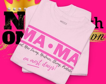 Mama Bear Unisex Tee – Mother's Day Gift, Everyday Cotton Top