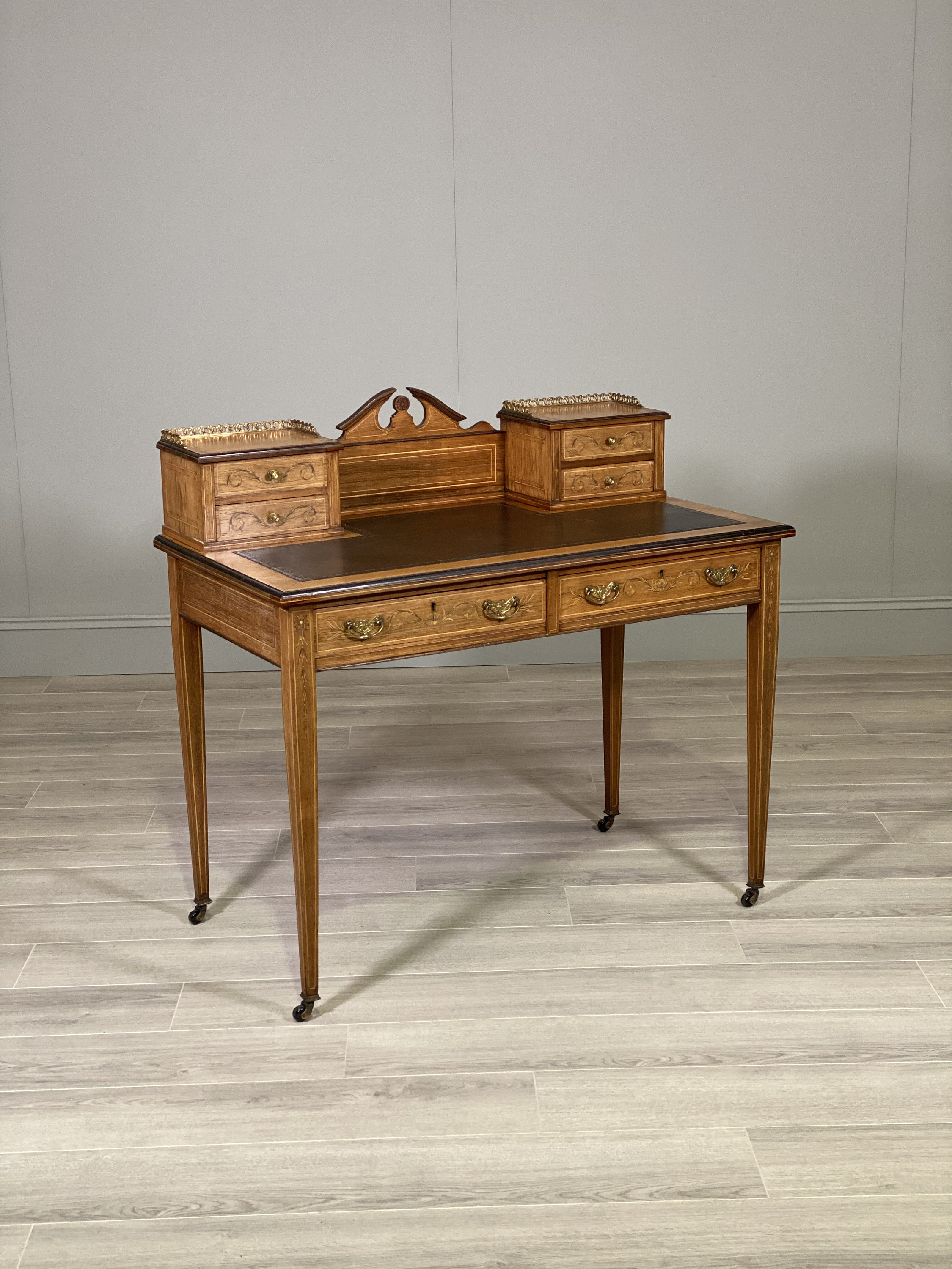 Antique rosewood desk deals
