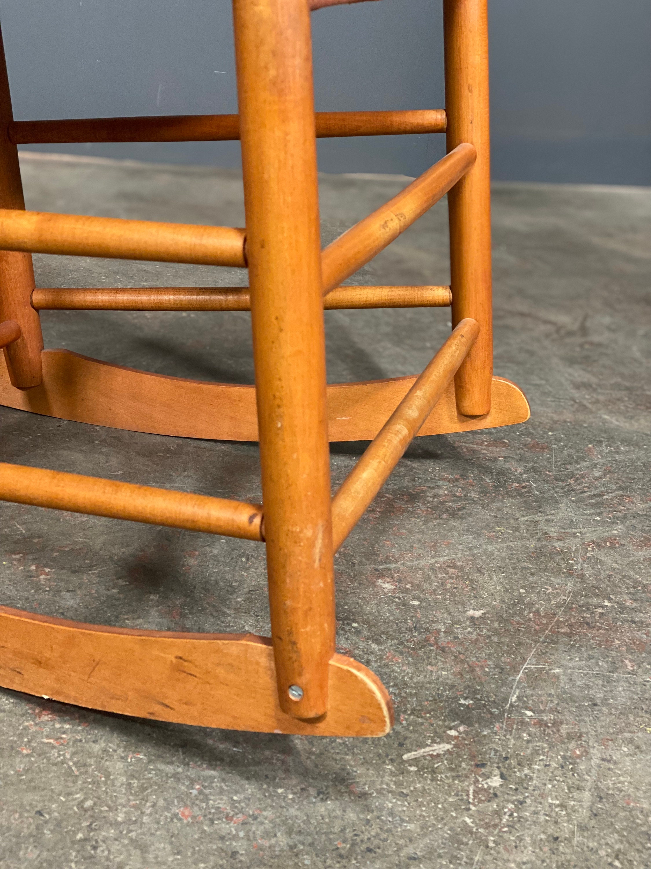 Vintage Shaker Rocking Chair Etsy