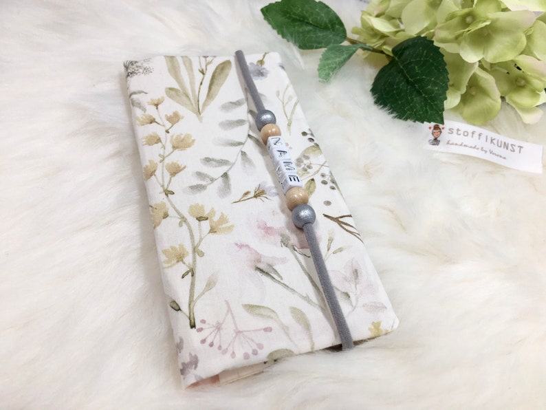 Pille Etui Blumen/Pillen Aufbewahrung/Medikamententasche/bohemian/Blumen/floral/personalisierbar/Pille Aufbewahrung Bild 1