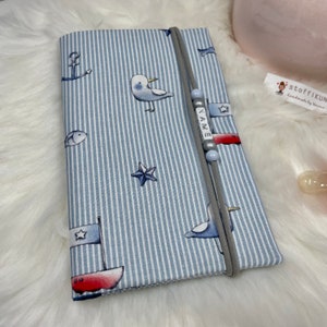 Mutterkindpasshülle Meer Österreich/Mutterkindpass Hülle/Babyausstattung/Geschenk Geburt/Babygeschenk/werdende Mama Geschenk/Babyzubehör