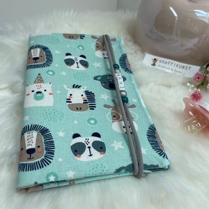 Mutterkindpasshülle Safari Österreich/Mutterkindpass Hülle/Geschenkidee Schwangerschaft/Babygeschenk/Geburt Geschenk/Babyausstattung