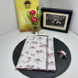 UHeft Hülle Wolken Boho/Uheft Hülle Stoff personalisierbar/Geschenk Geburt/Vorsorgeheft Hülle/Gesundheitsheft Schweiz Hülle/Babygeschenk