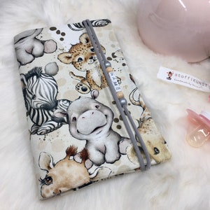 Mutterkindpasshülle Safari Österreich/Mutterkindpass Hülle/Schutzhülle personalisierbar/Babyausstattung/werdende Mama Geschenk