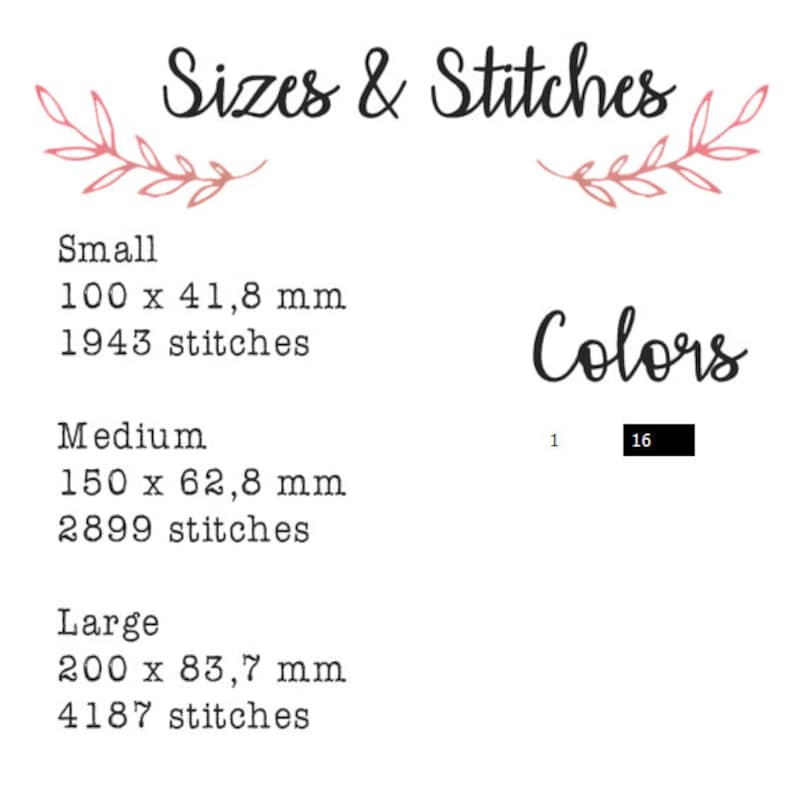 3 sizes Heartbeat Love Music Machine Embroidery Design
