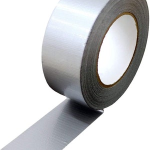 Silver 48mm x 50m Waterproof Cloth Duct Gaffer Duct Tape Sealing Tape