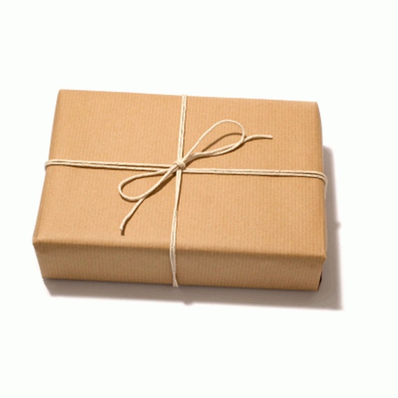 Brown Kraft Wrapping Paper Gift Wrapping Packing Paper Table