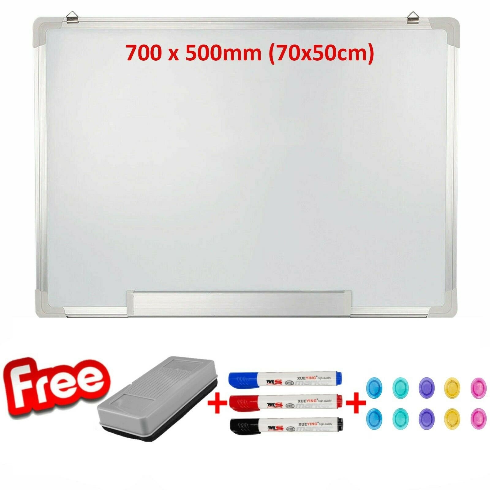 70cm x 50cm Whiteboard Dry Wipe Office School Etsy