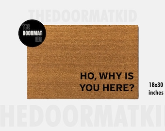 Go Away Doormat - Welcome Mat - Porch Decor, Housewarming Gifts, Custom Gifts, Holiday Gifts, Go Away Custom Doormat