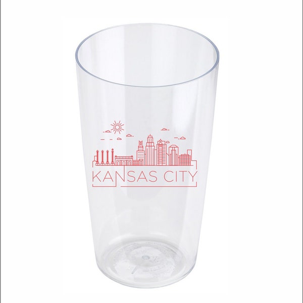 Kansas City Chiefs Pint Glasses Etsy