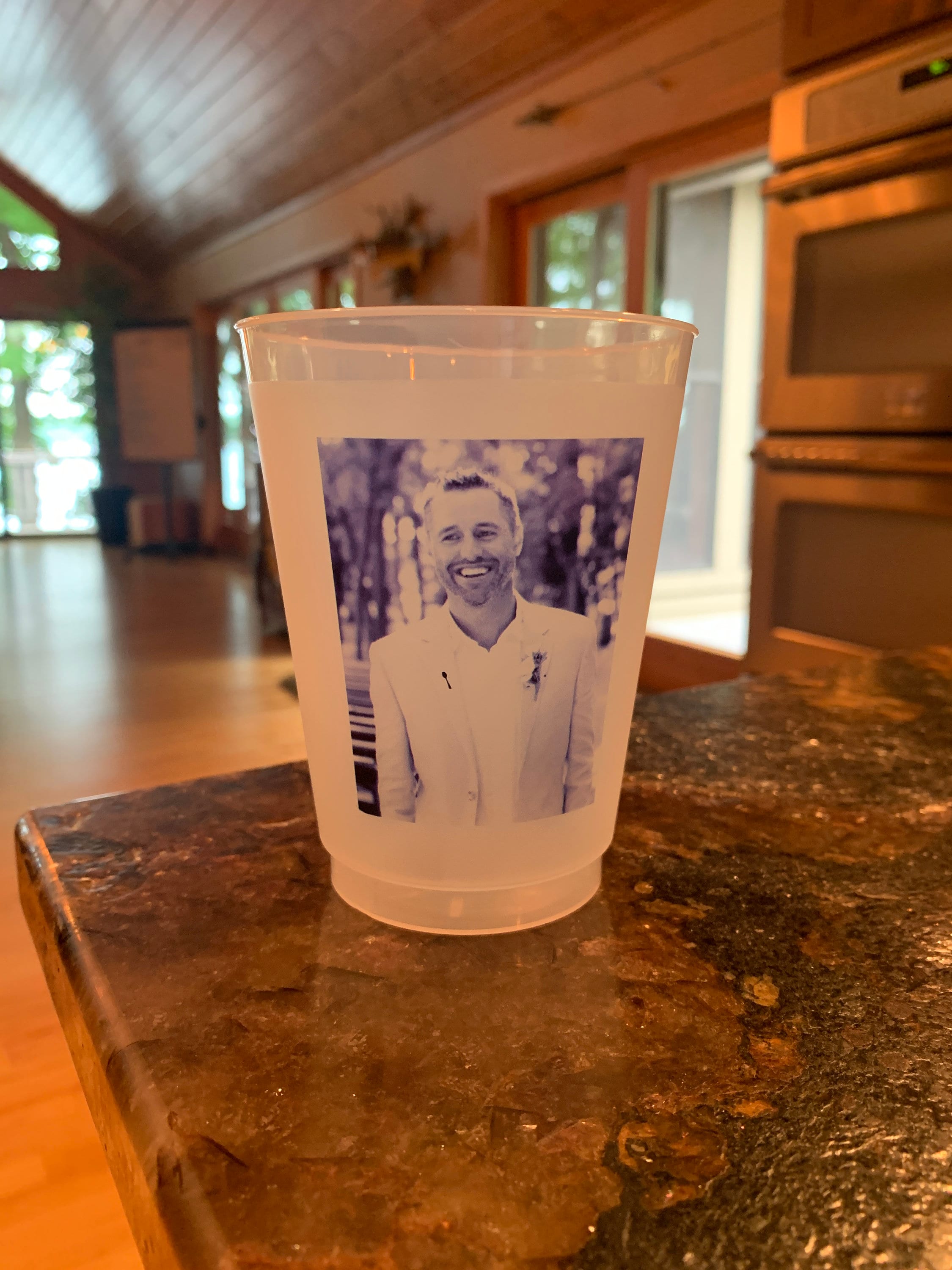 16 oz Personalized Frost Flex cups, Weddings, Party Favors, Stadium, Custom, wedding crest, bachelorette, getaway, cocktail, photo cups