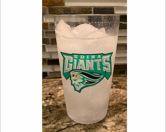 20oz Personalized plastic craft pint glass, custom printed, beer glasses, weddings, bachelor parties, groomsman, housewarming, Tritan