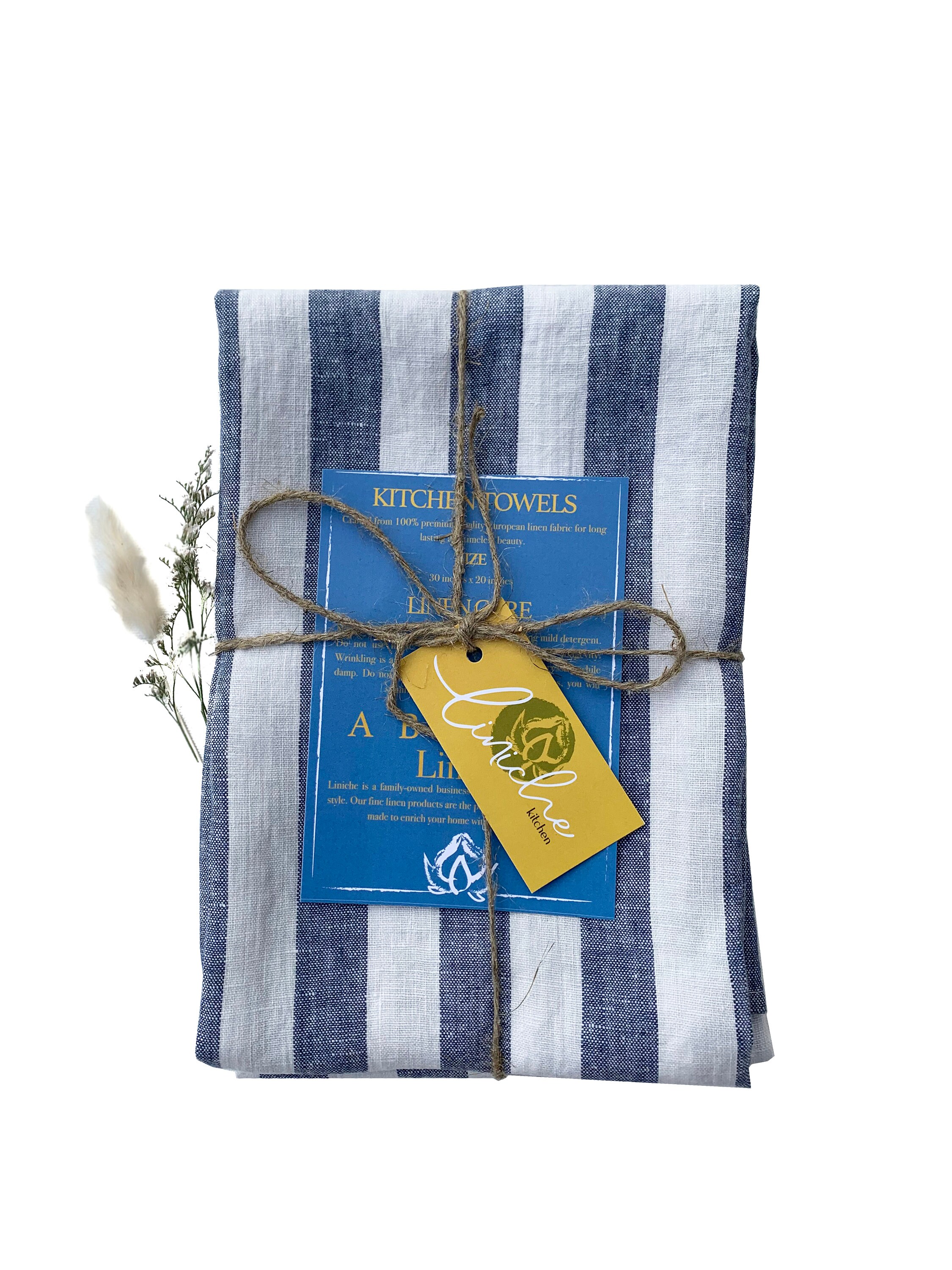 Linen Tea Towels Set of 2 Made in Canada from 100 Premium Etsy