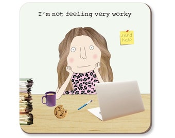 Funny Birthday Card By Rosie Made A Thing - Wine Tasting Humor Card With Envelope