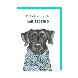 Lab Test Birthday Card