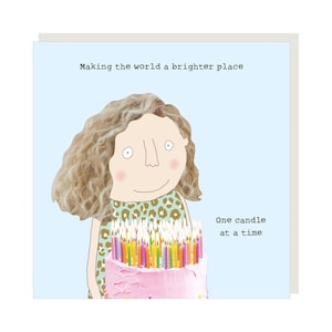 Carte d'anniversaire Brighter Place | Carte d'anniversaire pour elle