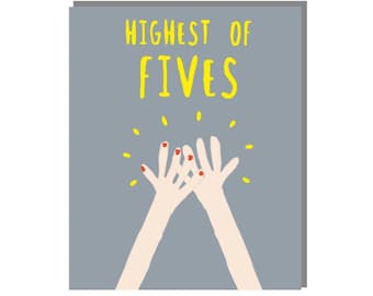 High Five Congratulations  Card