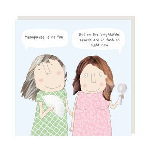 Leuke verjaardagskaart voor de menopauze | Grappige verjaardagskaart | Verjaardagskaart voor haar