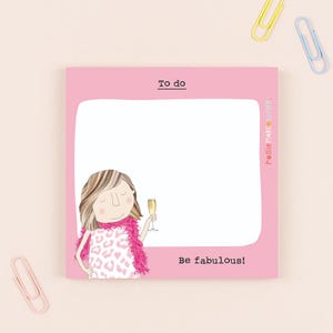 Sei fabelhaft Sticky Jots Notizblock | Notizblock | Hinweis Block