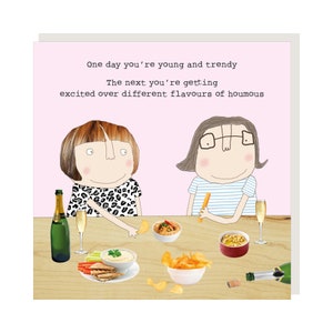 Houmous Greetings Card