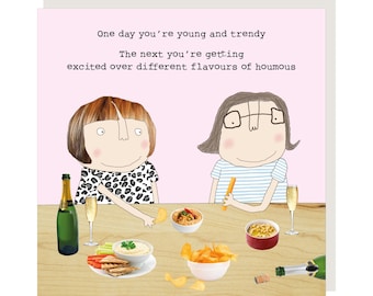 Houmous Greetings Card