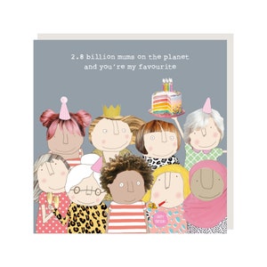 Carte d'anniversaire préférée pour maman