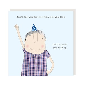 Carte d'anniversaire de secours | Carte d'anniversaire pour lui
