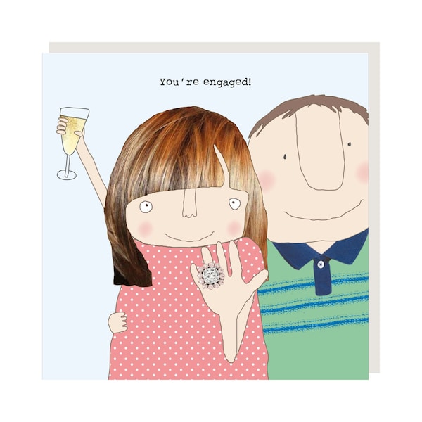 Engaged Engagement Card | Greetings Card