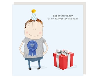 Husband Favourite Birthday Card | Funny Birthday Card for Husband