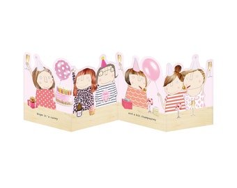 Cakey Fold Out Birthday Card