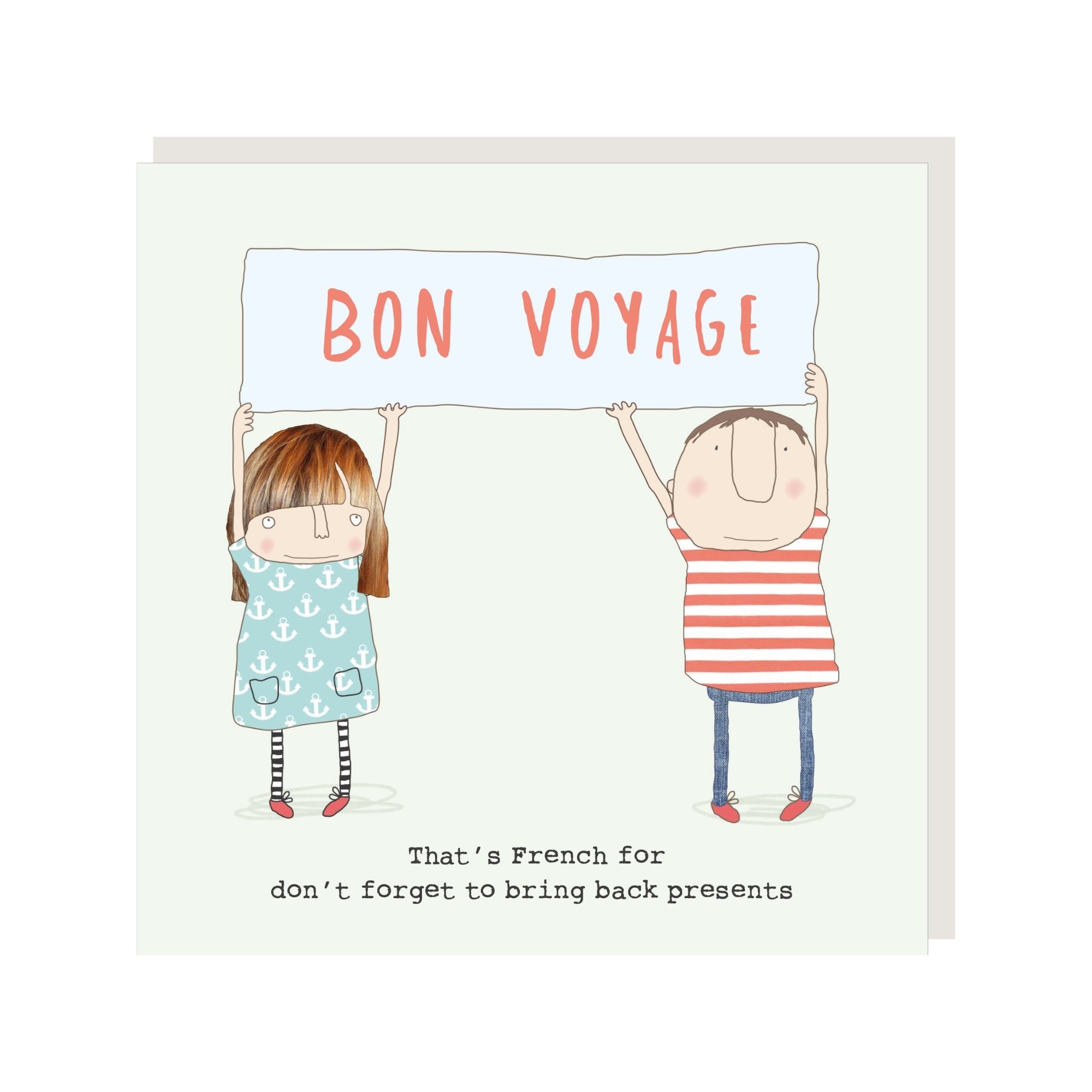 Bon Voyage Leaving Card | Funny Leaving Card | Goodbye Card