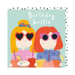 Biglietto d'auguri per la migliore amica/biglietto per lei