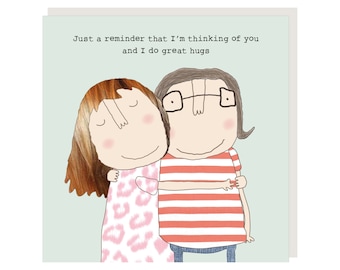 Biglietto "Pensando a te" / Grandi abbracci, regalo di benessere