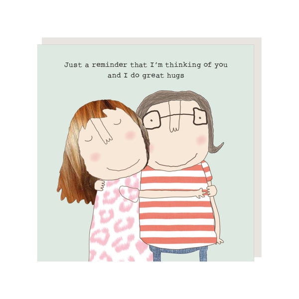 Great Hugs Thinking Of You Card | Wellbeing Card | Just To Say Card