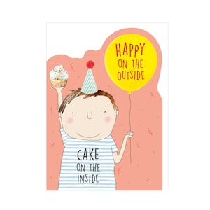 Carte d'anniversaire d'enfant - Thème gâteau